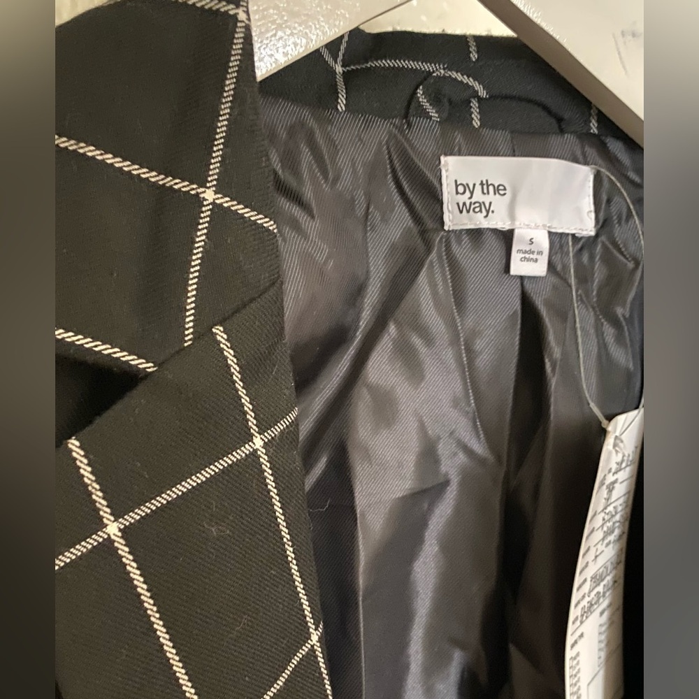 by the way plaid blazer size Small - Picture 4 of 5